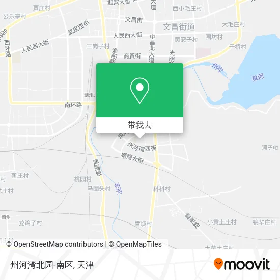 州河湾北园-南区地图