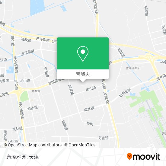 康泽雅园地图