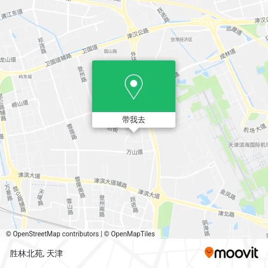 胜林北苑地图