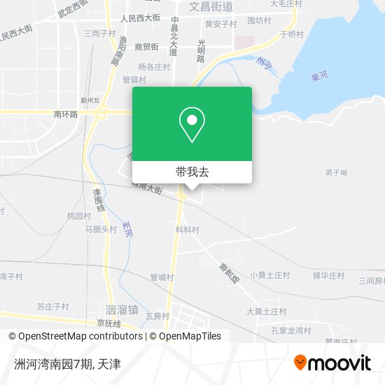 洲河湾南园7期地图