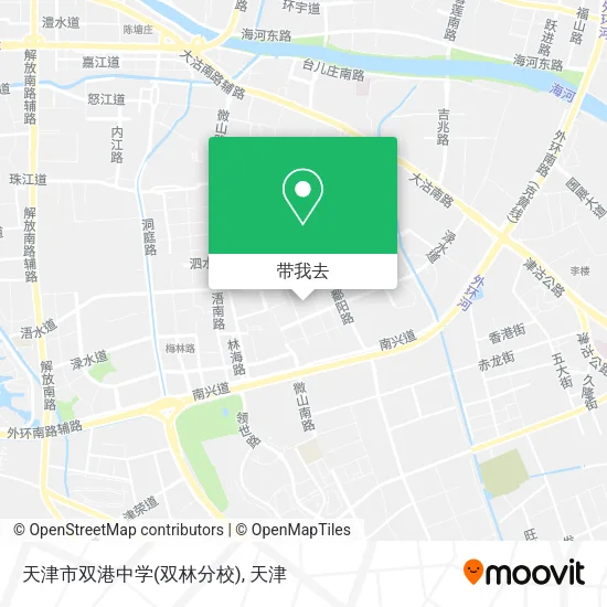 天津市双港中学(双林分校)地图