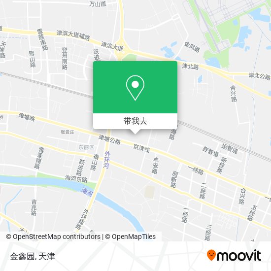 金鑫园地图