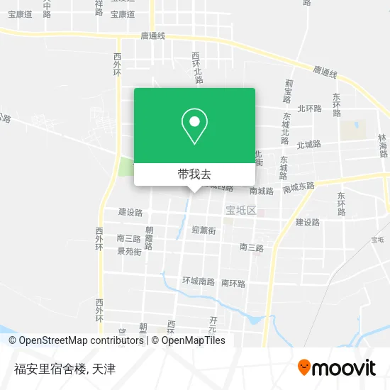 福安里宿舍楼地图