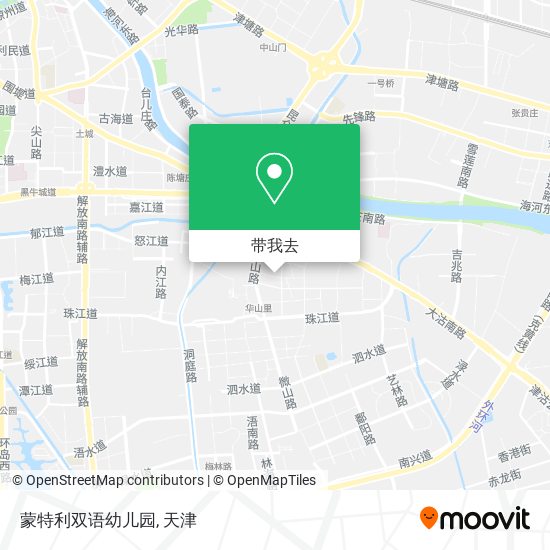 蒙特利双语幼儿园地图