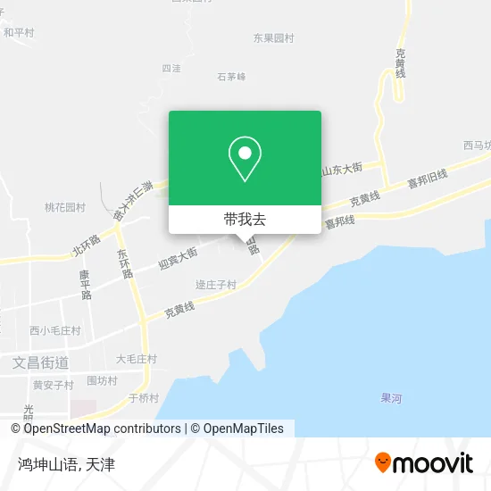 鸿坤山语地图