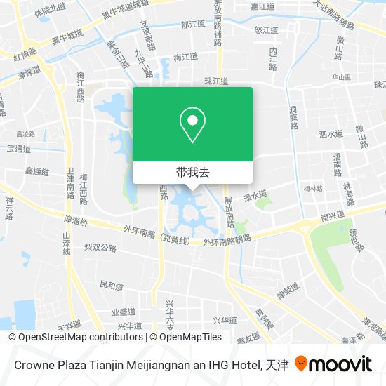 Crowne Plaza Tianjin Meijiangnan an IHG Hotel地图