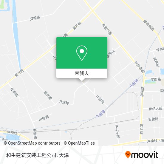 和生建筑安装工程公司地图