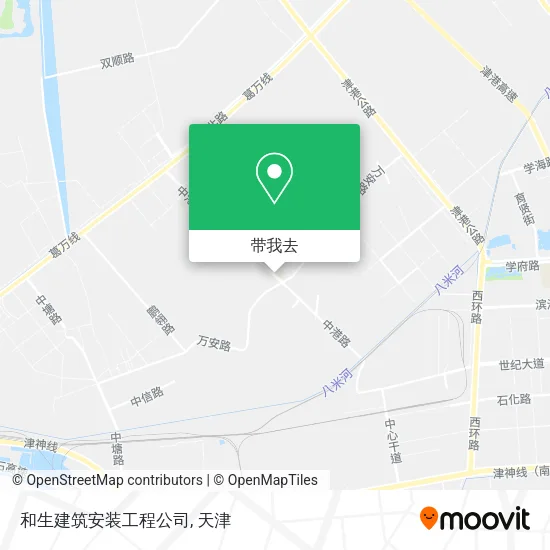 和生建筑安装工程公司地图