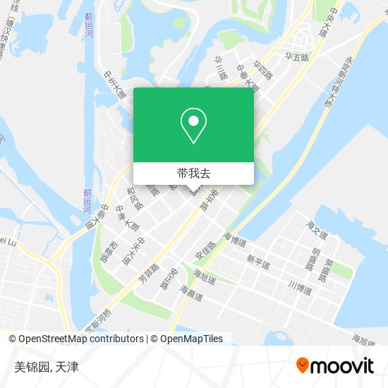 美锦园地图