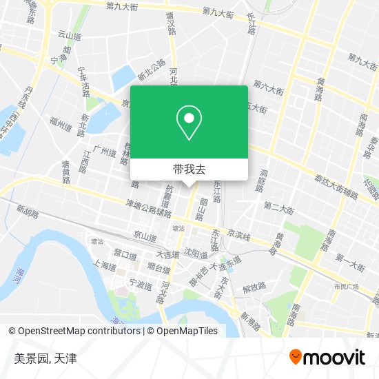 美景园地图