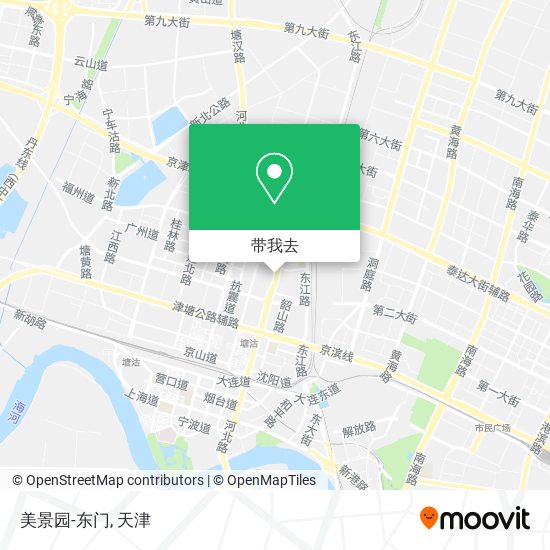 美景园-东门地图