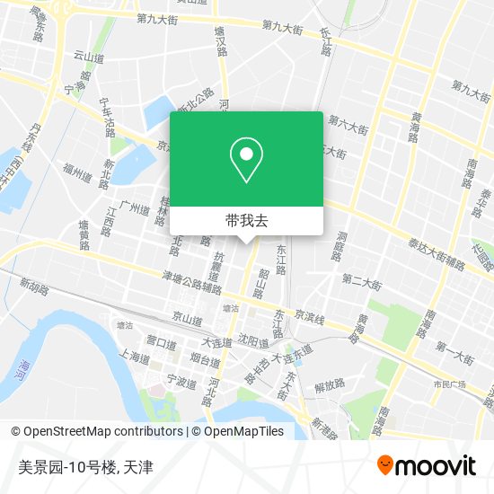 美景园-10号楼地图