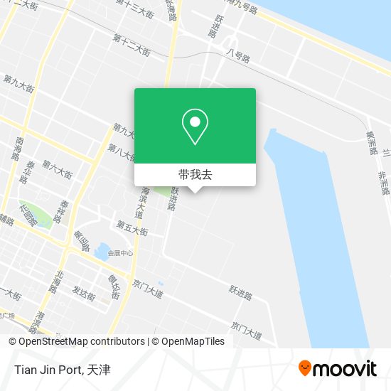 Tian Jin Port地图