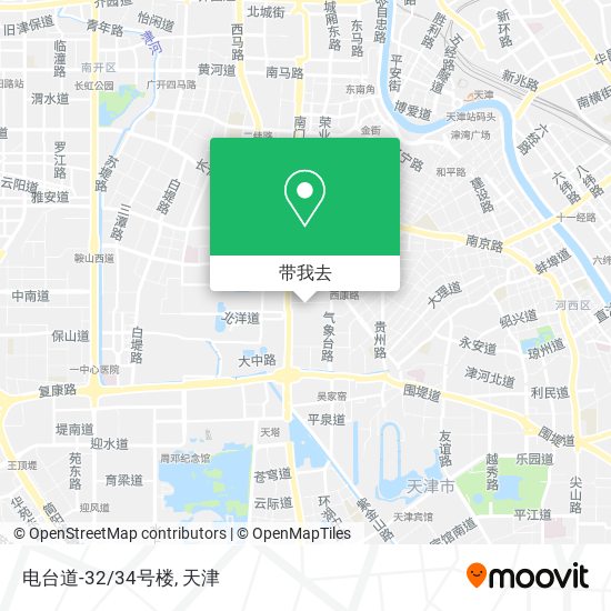 电台道-32/34号楼地图