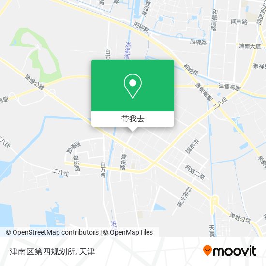津南区第四规划所地图