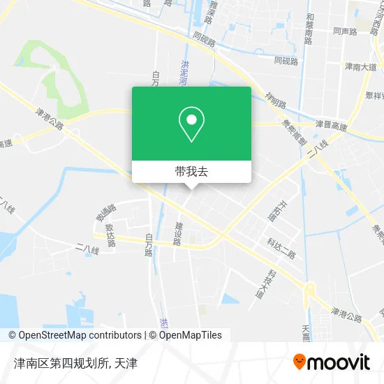 津南区第四规划所地图