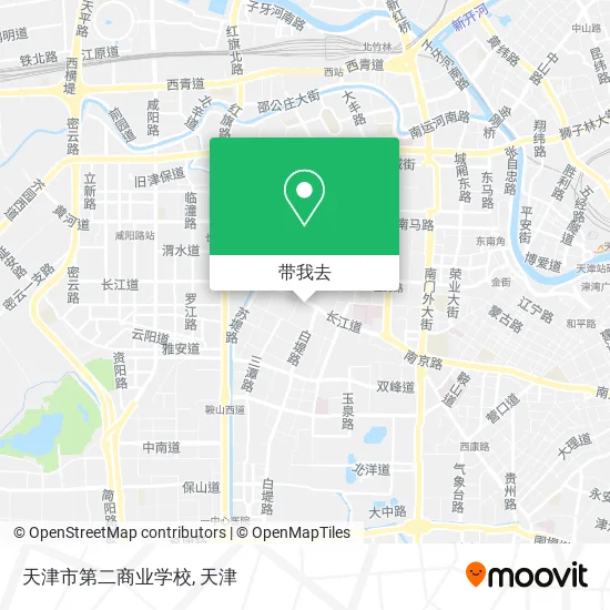 天津市第二商业学校地图
