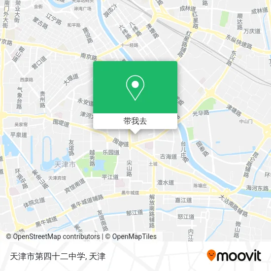 天津市第四十二中学地图