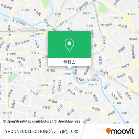 YVONNECOLLECTION(乐天百货)地图