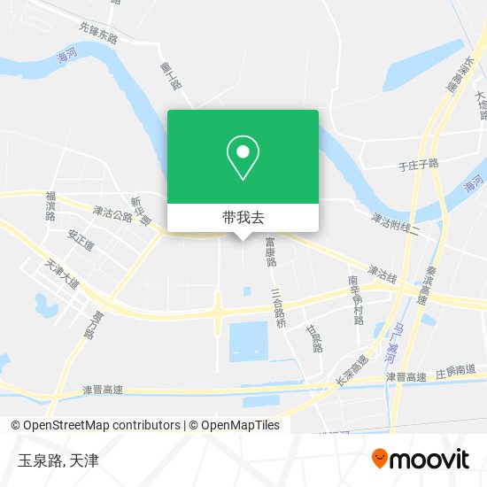 玉泉路地图