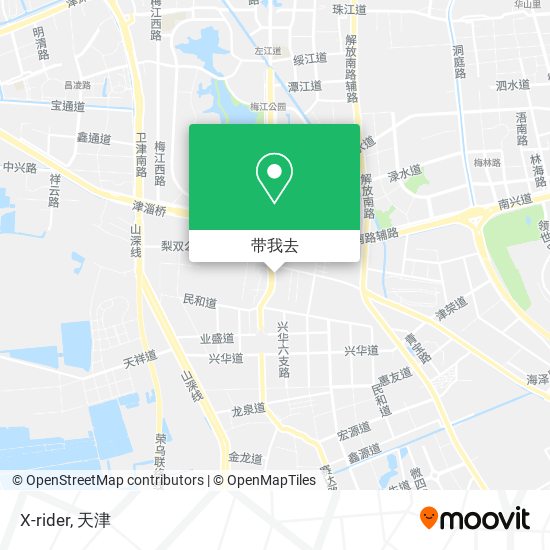 X-rider地图