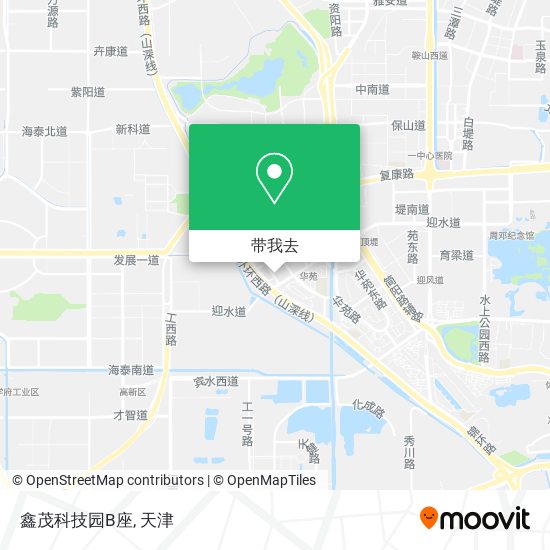 鑫茂科技园B座地图