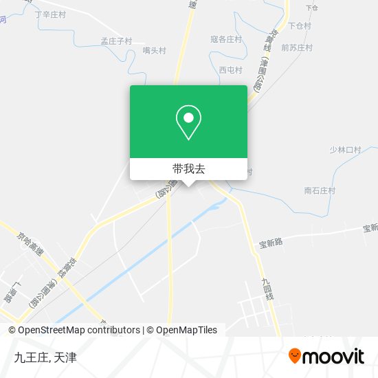 九王庄地图