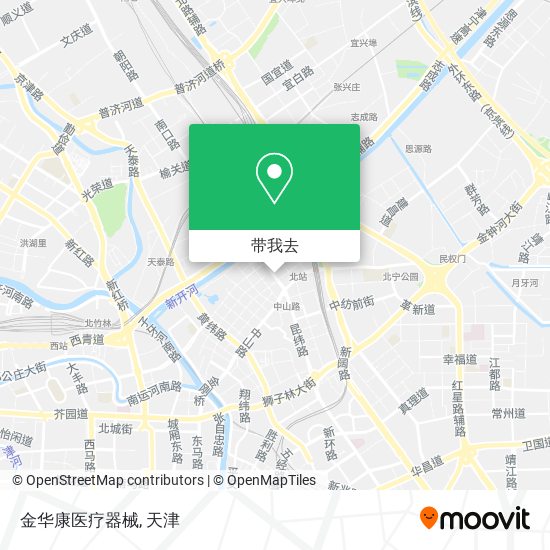 金华康医疗器械地图