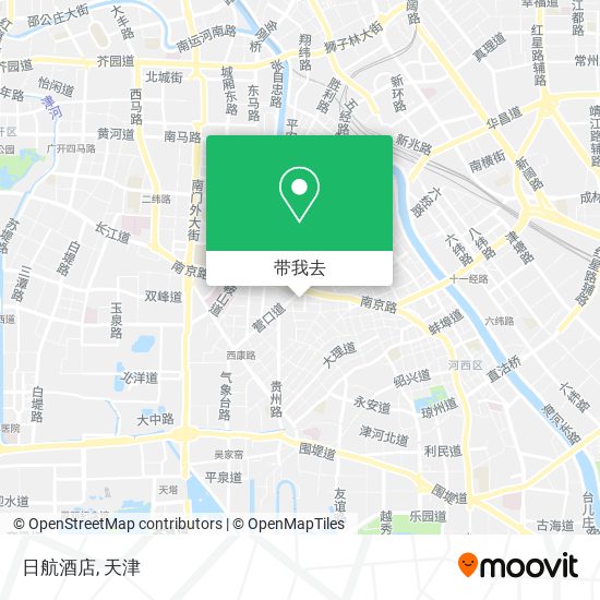 日航酒店地图