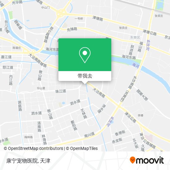 康宁宠物医院地图