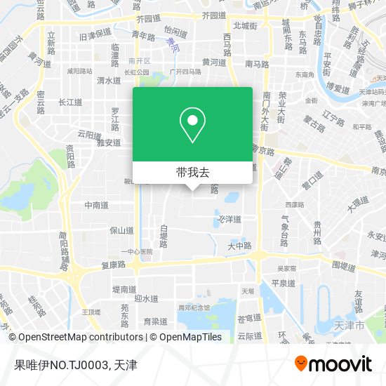果唯伊NO.TJ0003地图