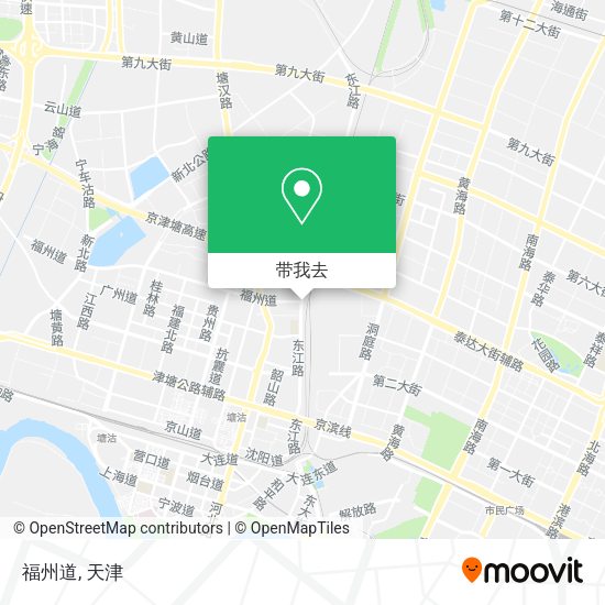 福州道地图