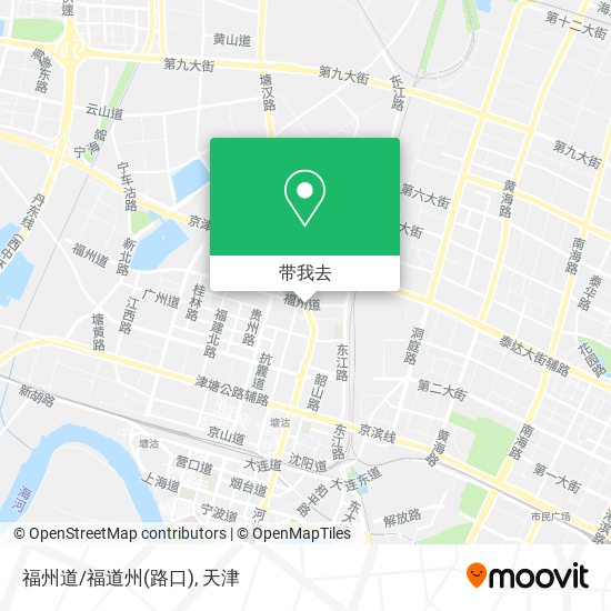 福州道/福道州(路口)地图