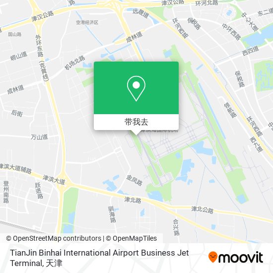TianJin Binhai International Airport Business Jet Terminal地图