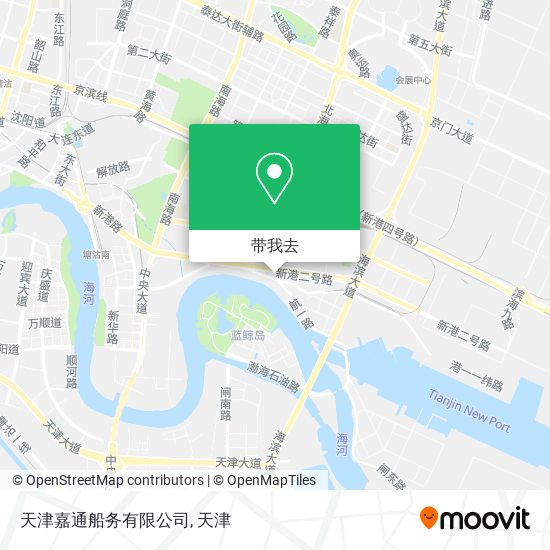 天津嘉通船务有限公司地图
