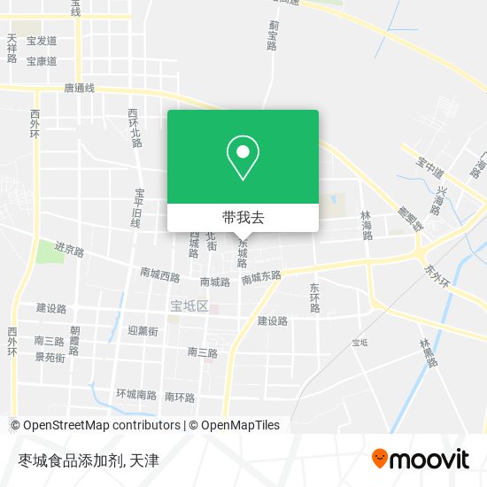 枣城食品添加剂地图