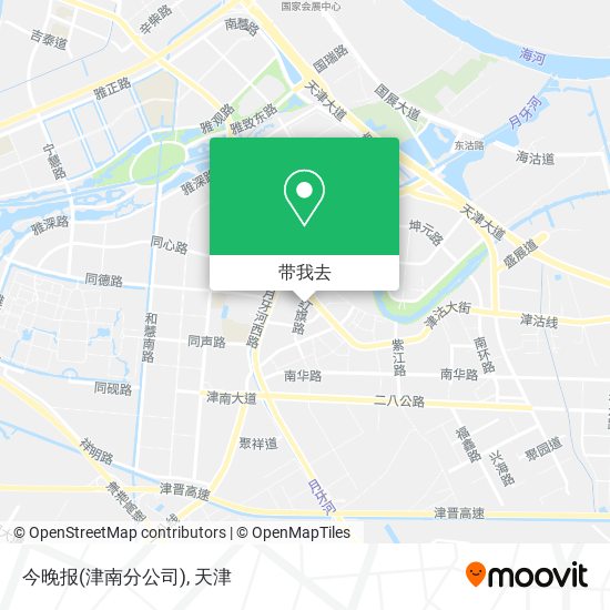 今晚报(津南分公司)地图