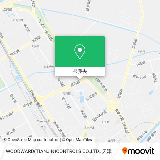 WOODWARD(TIANJIN)CONTROLS CO.,LTD.地图