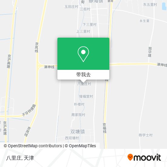 八里庄地图