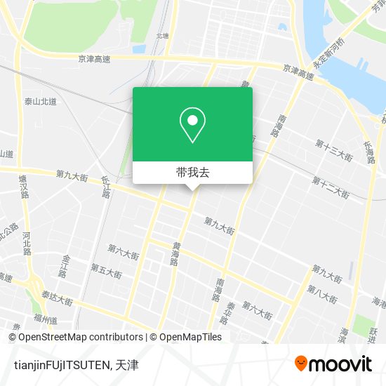 tianjinFUjITSUTEN地图
