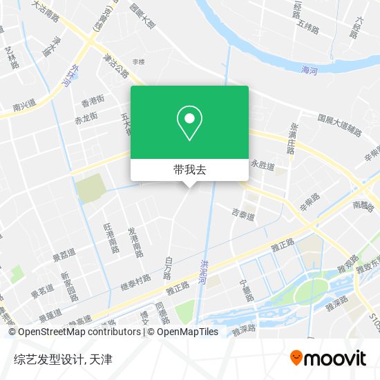 综艺发型设计地图