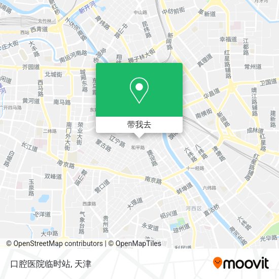 口腔医院临时站地图