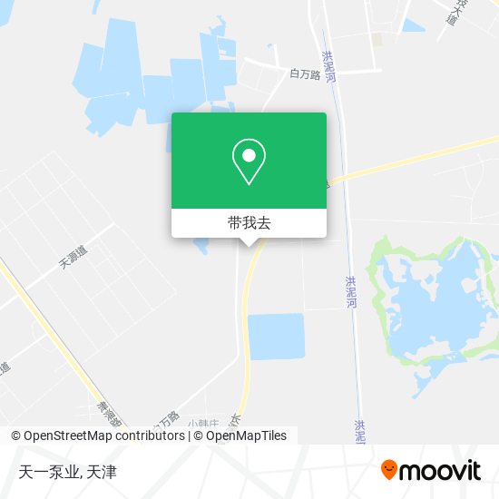 天一泵业地图