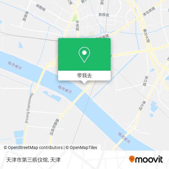 天津市第三殡仪馆地图