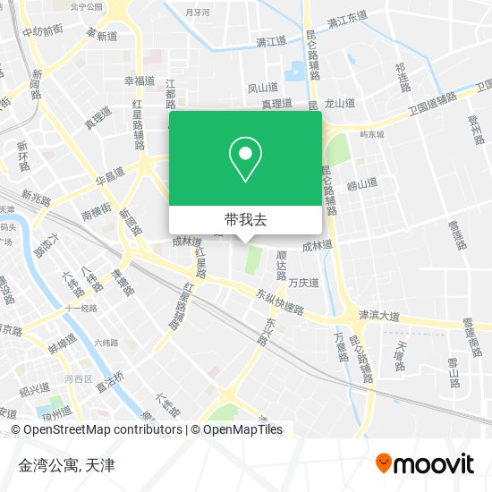 金湾公寓地图