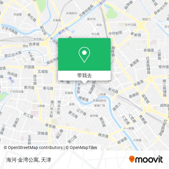 海河·金湾公寓地图
