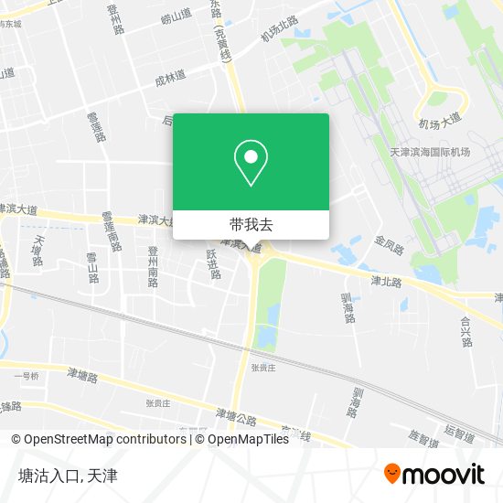 塘沽入口地图