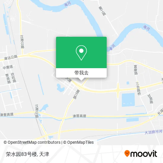 荣水园83号楼地图