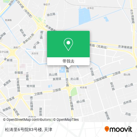 松涛里6号院83号楼地图