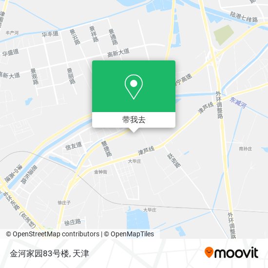 金河家园83号楼地图